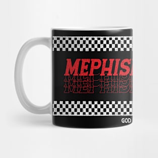 Mephiskapheles God Bless Satan Mug